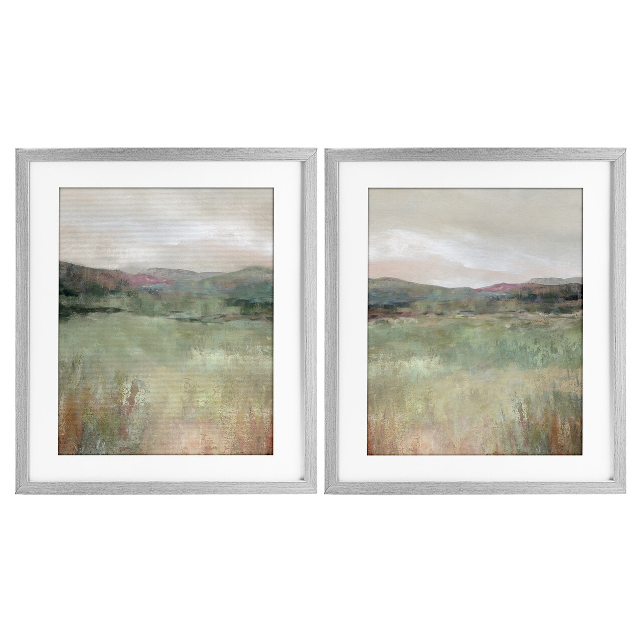 Stupell Industries Muted Glimpse of Spring 2pc Framed Print Under Glass Set, design by Carol Robinson